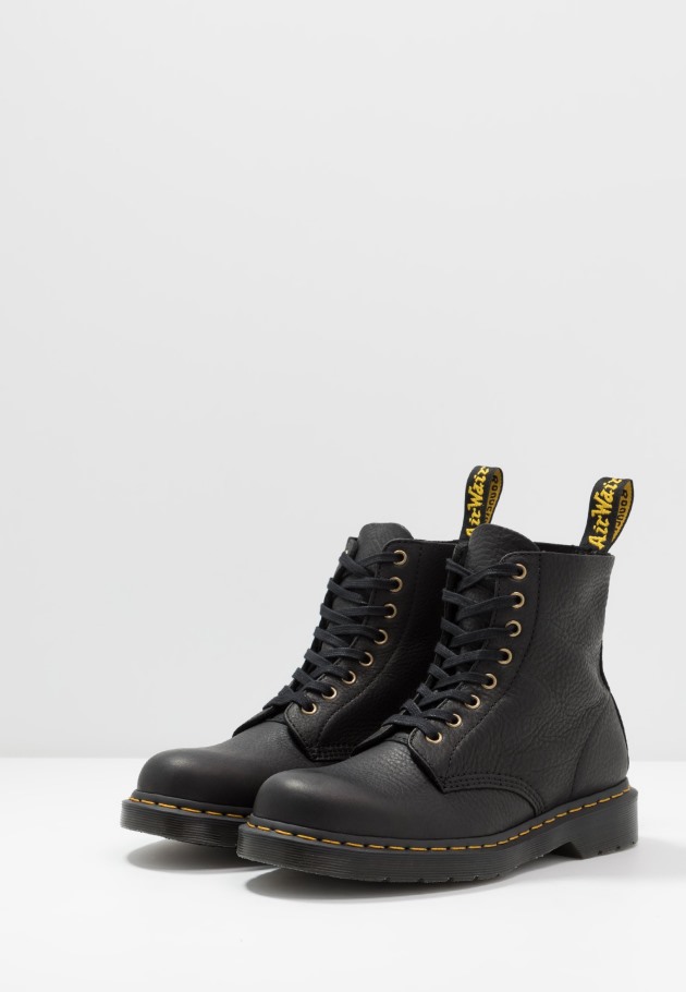 Preto Lisboa Preto Embaixador Dr.martens Portugal 1460 Pascal Botins Com Atacadores