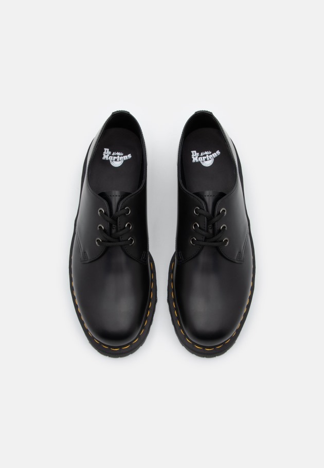 Preto Lisboa Dr.martens Portugal 1461 Quad Unissex Lace Ups Preto