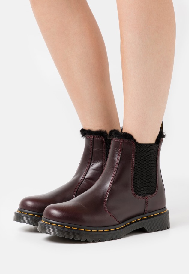 Lisboa Dr.martens Portugal 2976 Botins Leonore Classic Oxblood Oxblood
