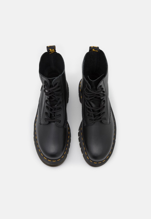 Bota Preta Dr.martens Portugal Audrick Botins Plataforma Blackout