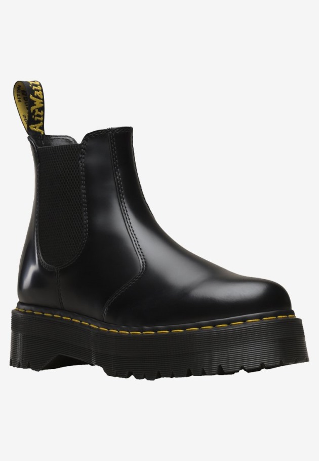 Botins Pretos Dr.martens Portugal 2976 Quad Chelsea Classic Black Lisboa