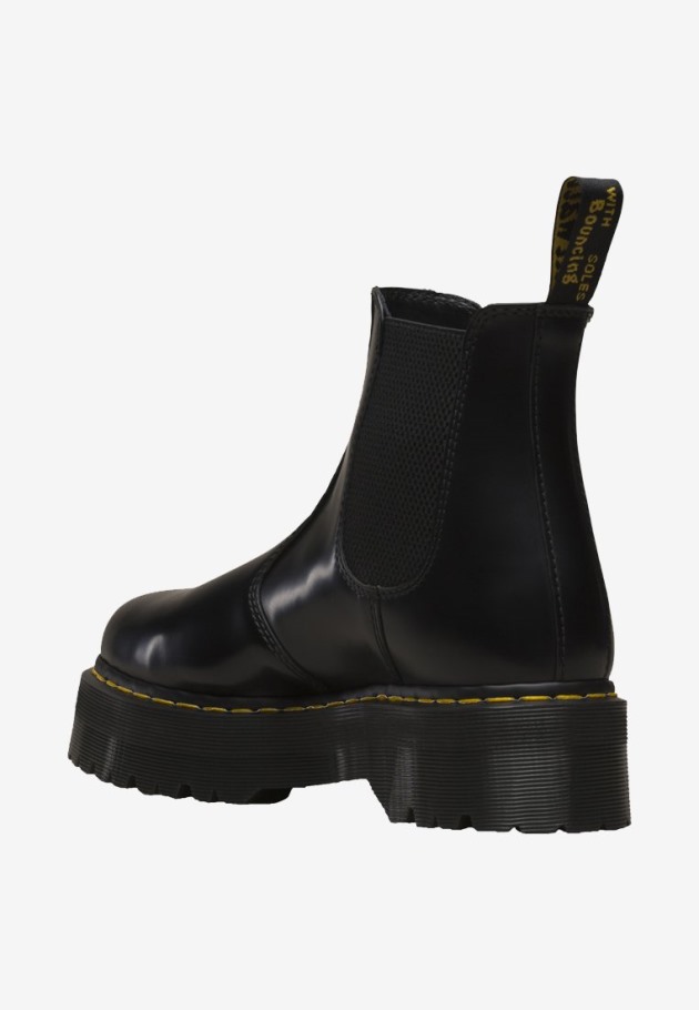 Botins Pretos Dr.martens Portugal 2976 Quad Chelsea Classic Black Lisboa