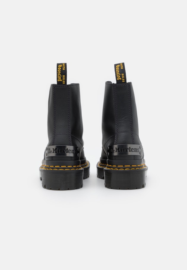 Lisboa 1460 Bex Botins Unissex Com Atacadores Dr.martens Portugal Preto Preto