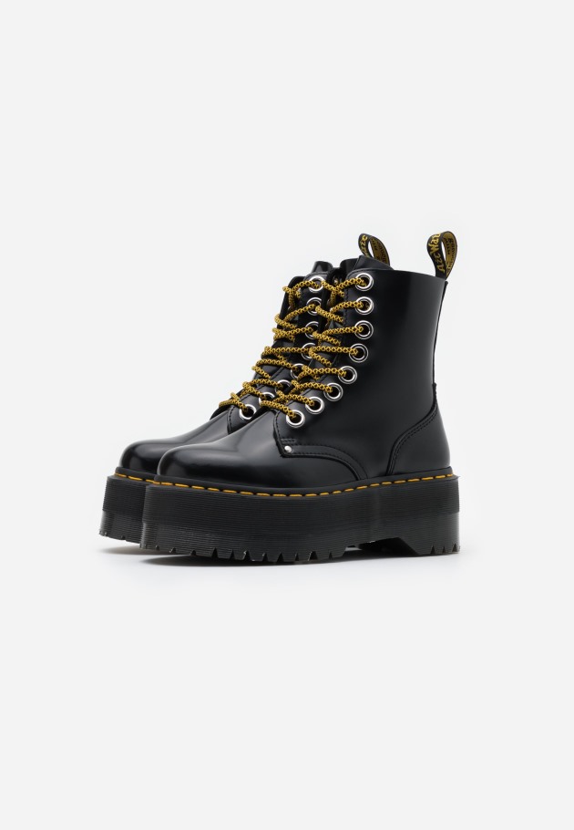 Botins Lisboa Jadon Max Plataforma Dr.martens Portugal Preto Buttero Preto